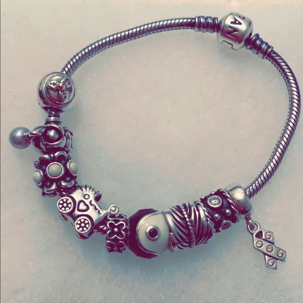 Pandora sterling silver bracelet